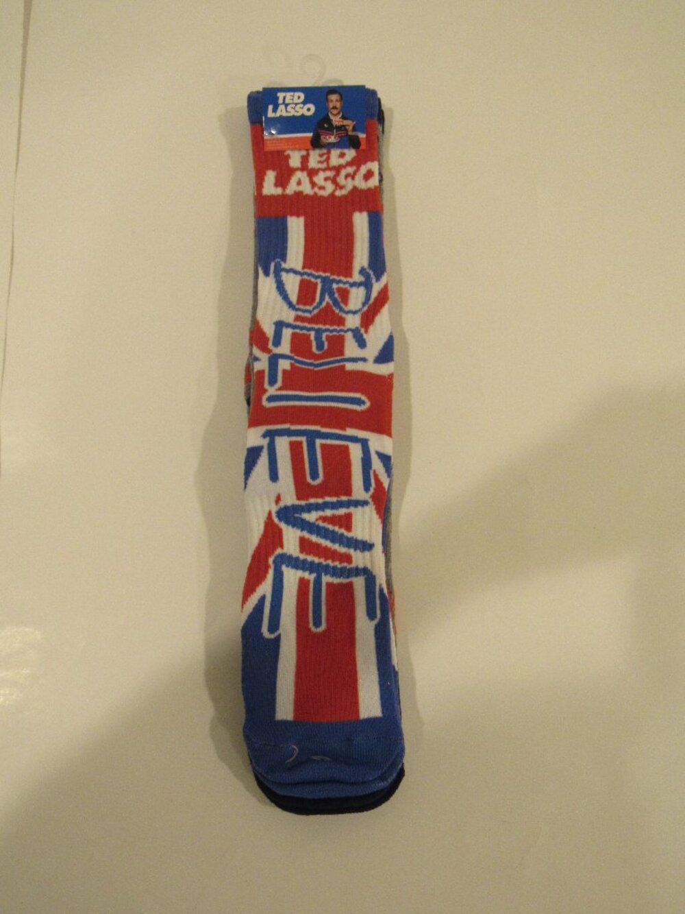 NEW PAIR OF $14 MEN'S "TED LASSO" SOCKS